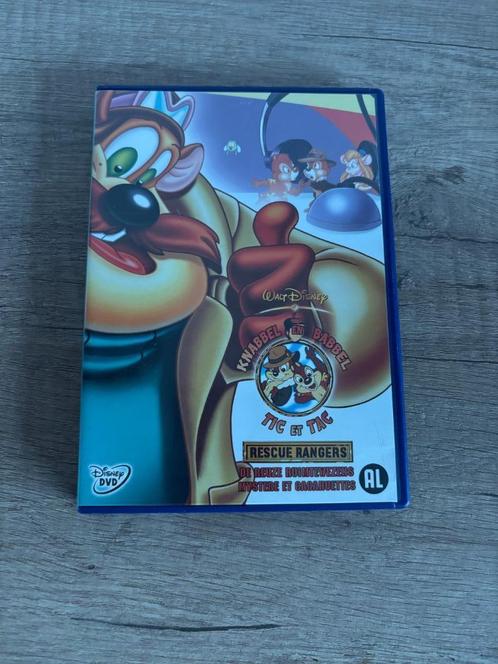 disney dvd rescue rangers knabbel en babbel, Cd's en Dvd's, Dvd's | Tekenfilms en Animatie, Zo goed als nieuw, Europees, Tekenfilm