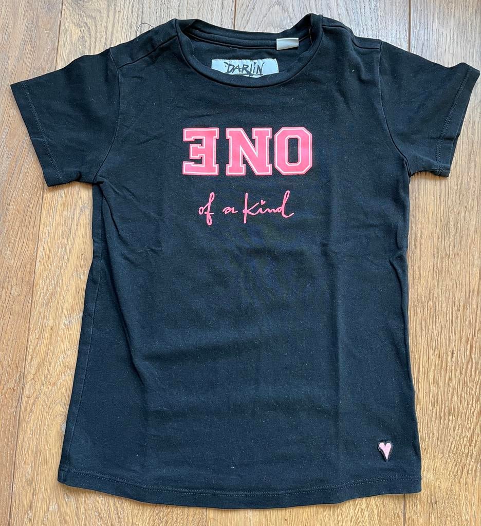 Zwart Moodstreet Darlin t-shirt Meisje - Maat 134/140, Kinderen en Baby's, Kinderkleding | Maat 134, Ophalen of Verzenden, Zo goed als nieuw