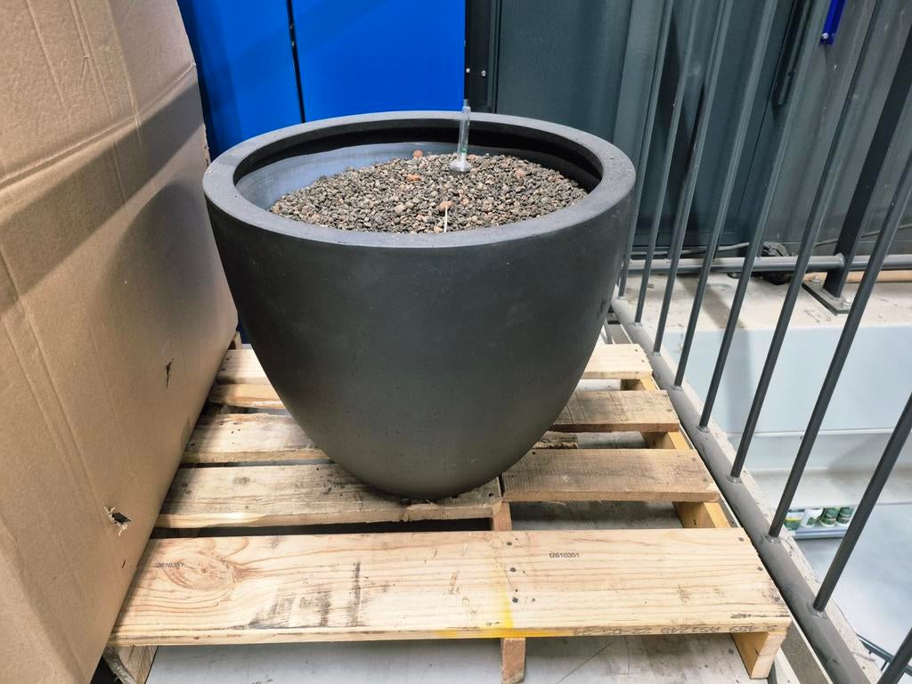 Bloembak 44 hoog 50 breed, Ophalen of Verzenden, Rond, Kunststof