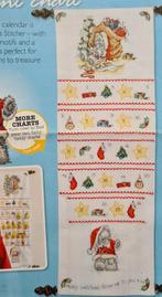 Tatty Teddy beer advent kalender Kerst borduurpatroon, Ophalen, Nieuw, Handborduren, Patroon