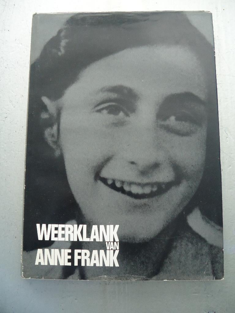 Weerklank van anne frank /Anna G.Steenmeijer, Ophalen of Verzenden, 20e eeuw of later, Gelezen, Anna G.Steenmeijer