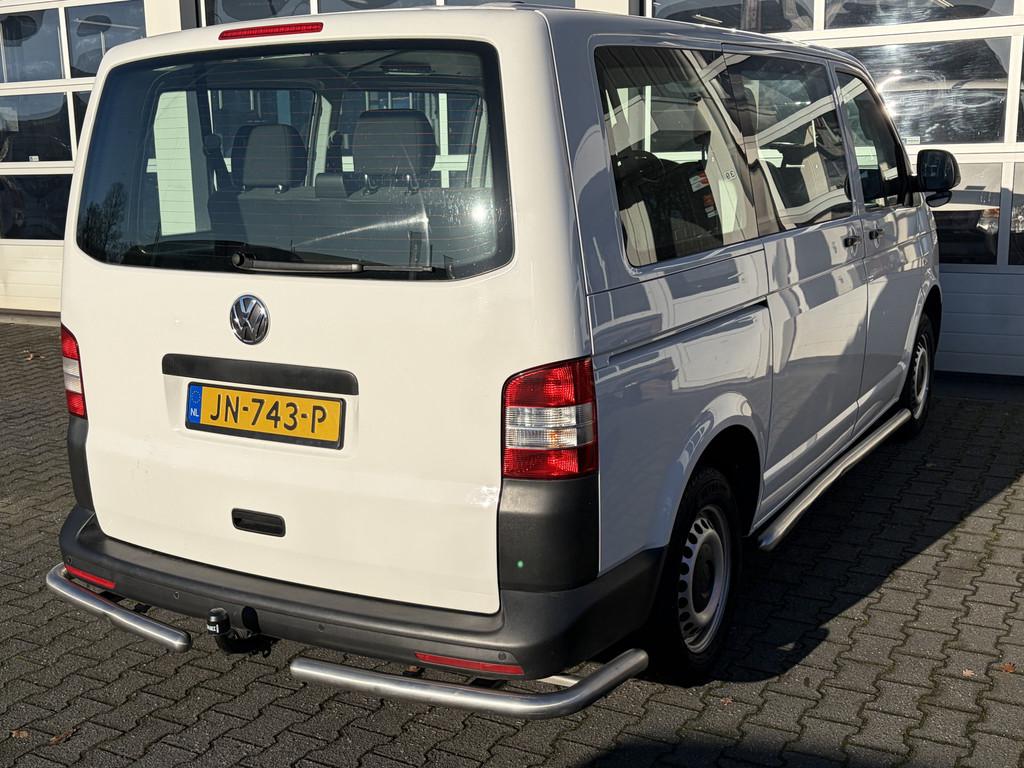 Volkswagen Transporter Kombi 2.0 TDI DSG Automaat L1H1 BTW e, Euro 5, Stof, Gebruikt, Zwart