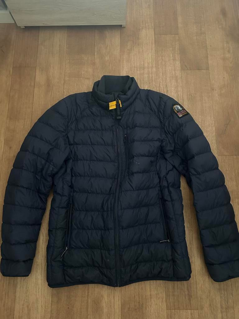 Parajumpers donkerblauwe tussenjas maat Y-L, Kleding | Heren, Jassen | Winter, Ophalen of Verzenden, Gedragen, Maat 46 (S) of kleiner