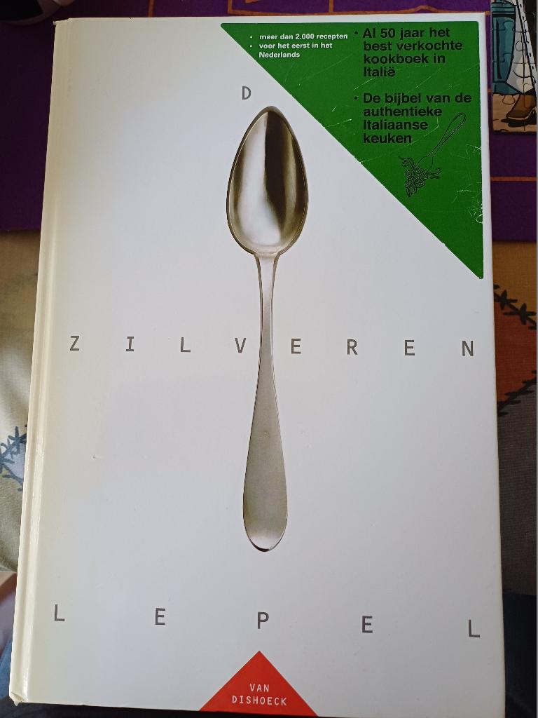 De Zilveren lepel 50 jaar Italiaanse keuken 1263 pagina, Ophalen, Gelezen, De zilveren lepel, Italië