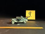 DIORAMA: mooie Duitse legerauto mét officieren - WOII (nr.9), Overige merken, Gebruikt, Auto, 1:32 tot 1:50