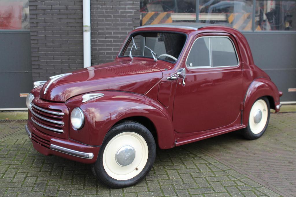 Fiat 500C Topolino GERESTAUREERD! PRACHTIGE AUTO! Cabriolet, Auto's, Oldtimers, Stof, Beige, Cabriolet, Bedrijf