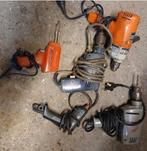 Boormachines + overige machines 5 stuks +3 gehoorbeschermers, Ophalen of Verzenden, Gebruikt, 400 tot 600 watt, Boormachine