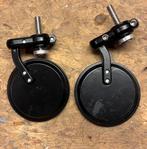 Snell Zwarte Bar-End Achteruitkijkspiegels Motor, Ophalen of Verzenden, Zo goed als nieuw