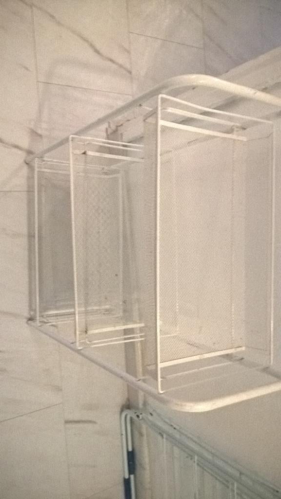 TE koop aangeboden keuken trolley gepast bod, Ophalen of Verzenden, Metaal, Wit, Overige typen