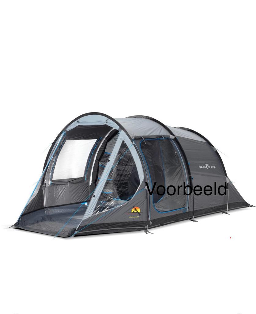 Safarica tunneltent - 4 persoons, Caravans en Kamperen, Tenten, tot en met 4, Gebruikt, Ophalen