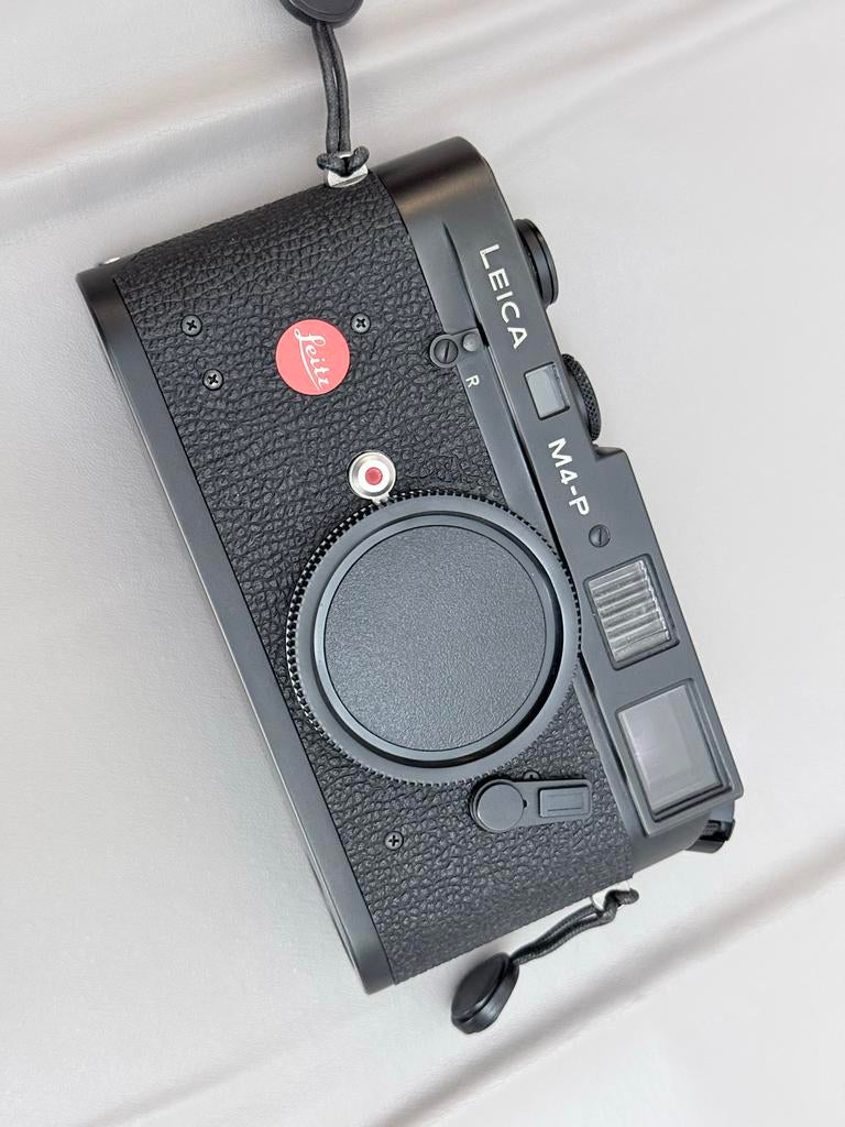 Leica M4-P Black Chrome – In absolute nieuwstaat. CLA 2023, Ophalen of Verzenden, Gebruikt, Spiegelreflex, Leica