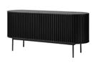 Olivine Redmer tv meubel/sideboard 160 cm zwart eiken, Ophalen, Japandi, 150 tot 200 cm, Eikenhout