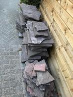 Rode Flagstones - Natuursteen Terrastegels, Ophalen, Gebruikt, Terrastegels, Natuursteen