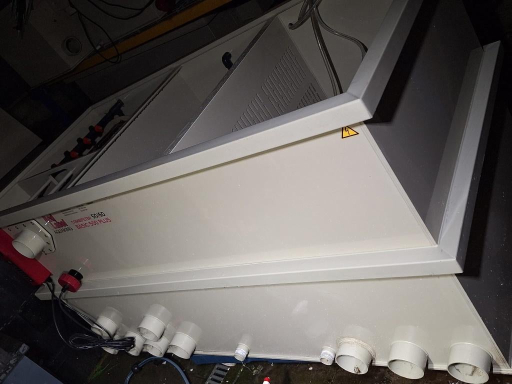 vijver filter heel groot Red label trommelfilter zie foto's, Tuin en Terras, Ophalen, Gebruikt, Vijverfilter