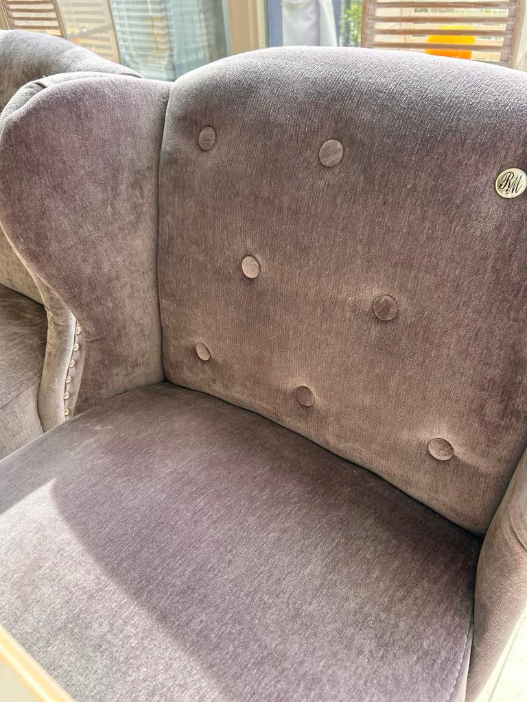 Rivièra Maison barkrukken lila 3 stuks, Gebruikt, Ophalen of Verzenden, 90 cm of meer, 3 krukken