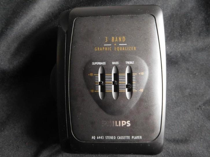 Philips Walkman AQ6443 in goede staat met 3 band Equalizer., Audio, Tv en Foto, Walkmans, Discmans en Minidiscspelers, Walkman