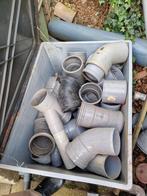 Partij PVC koppelstukken riolering, Ophalen, Bochten, Pvc, Zo goed als nieuw