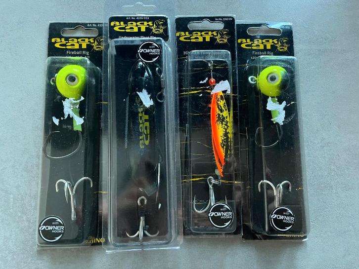adv 216 / NIEUW mixset diverse biggame artikelen BLACK CAT, Watersport en Boten, Hengelsport | Zeevissen, Nieuw, Overige typen