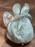 Communie tasje of trouw tasje, 18 cm, wit, parel kraal look, Wit, C, Nieuw, Ophalen of Verzenden