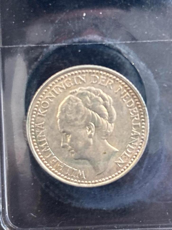 Nederland 1/2 gulden 1929 Wilhelmina, Postzegels en Munten, Munten | Nederland, Losse munt, ½ gulden, Koningin Wilhelmina, Zilver