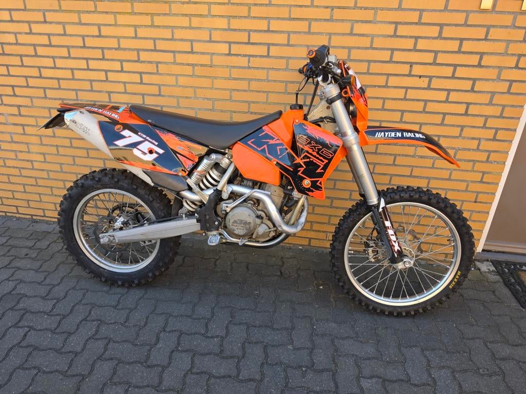 KTM 525 EXC 2003, Motoren, Sportuitlaat, Gebruikt, Particulier, Minimaal motorrijbewijs A2