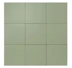 6m2 Vloer/wandtegel Ceramicconnection Burano Groen (20x20cm), Ophalen, Nieuw, Minder dan 20 cm, Minder dan 5 m²