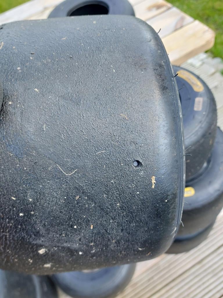 Komet Geel kartbanden sets, Ophalen, Onderdelen Kart