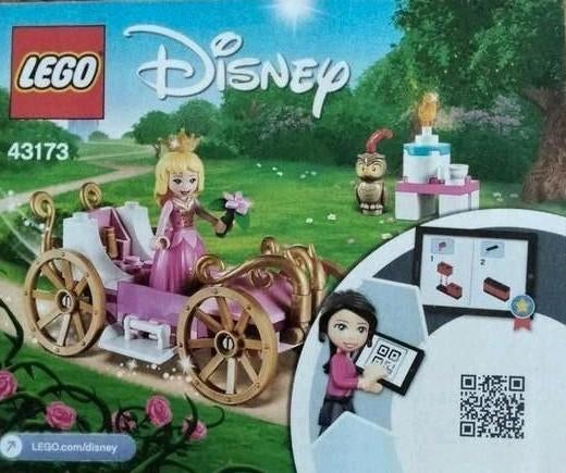 Lego Friends 43173 Aurora's Koninklijke Koets, Ophalen of Verzenden, Zo goed als nieuw, Complete set, Lego