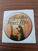 6566 Vintage Knorr Mix Sticker - Wij Willen Knorr Mix, Ophalen of Verzenden, Gebruikt, Overige typen