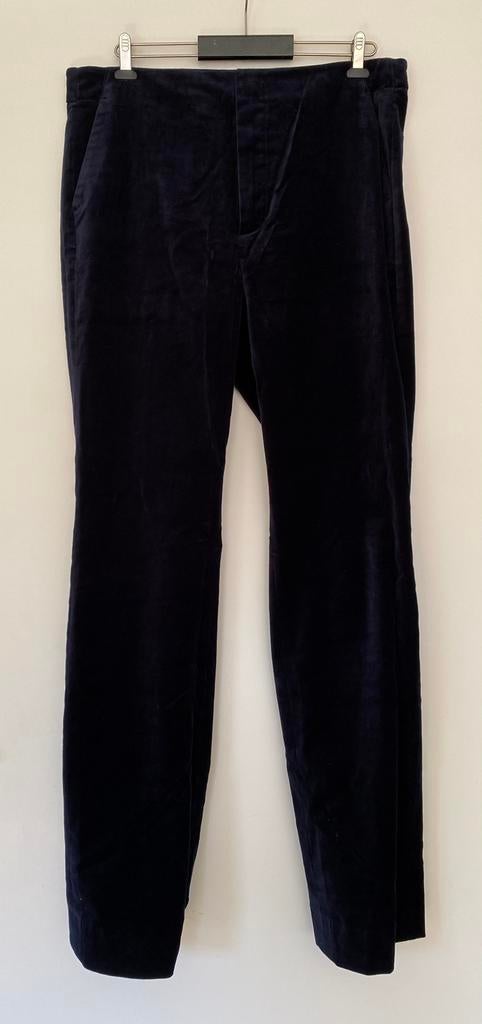 Nieuwe donkerblauwe verlours Massimo Dutti pantalon maat 42, Blauw, Maat 42/44 (L), Ophalen of Verzenden, Zo goed als nieuw