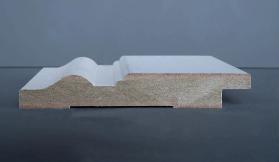 MDF Monumentenplint, Doe-het-zelf en Verbouw, Plinten en Afwerking, Nieuw, Plinten, Mdf, 200 tot 250 cm, Ophalen