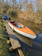 Boot met Tohatsu 9.8 pk buitenboordmotor, Ophalen