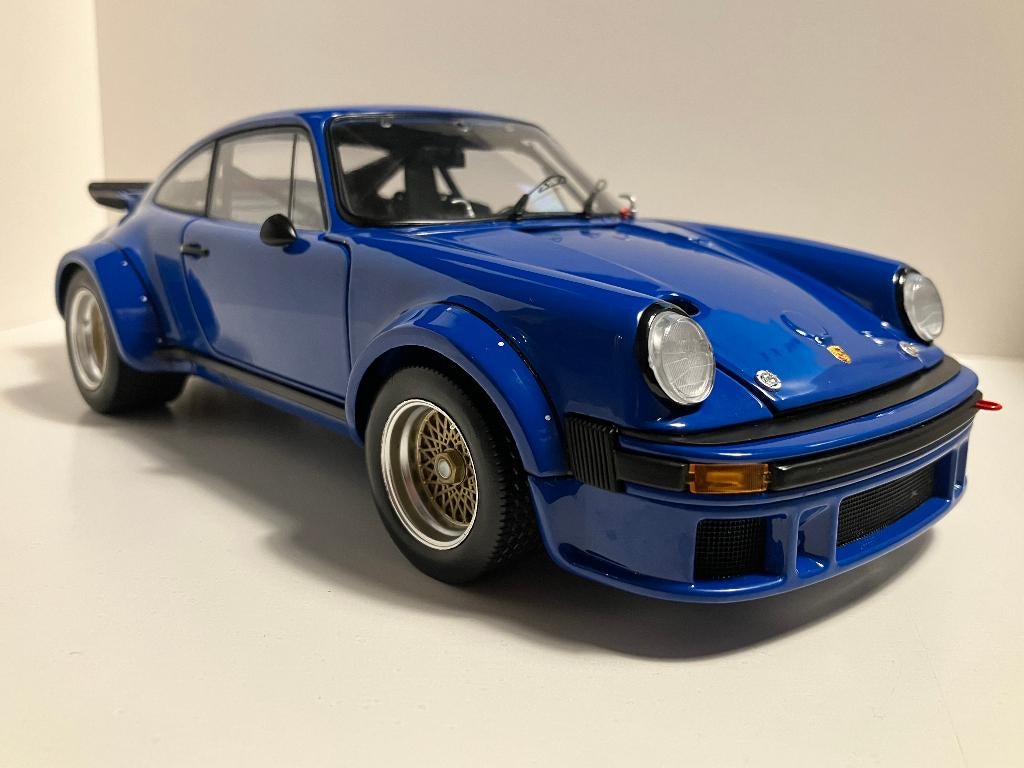 Porsche 911 934 RSR Monaco blauw 1:18 Schuco, Hobby en Vrije tijd, Modelauto's | 1:18, Ophalen of Verzenden, Nieuw, Auto, Overige merken