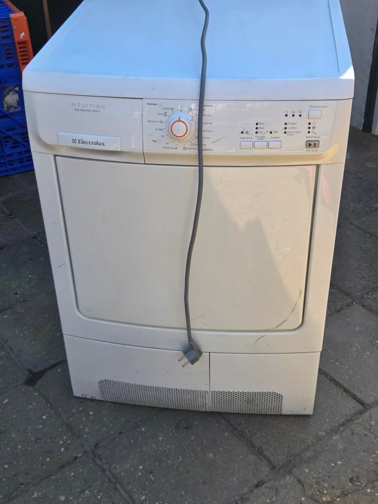 Electrolux Intuition Condensdroger - Wit, Witgoed en Apparatuur, Wasdrogers, Ophalen, 6 tot 8 kg, Gebruikt, Voorlader