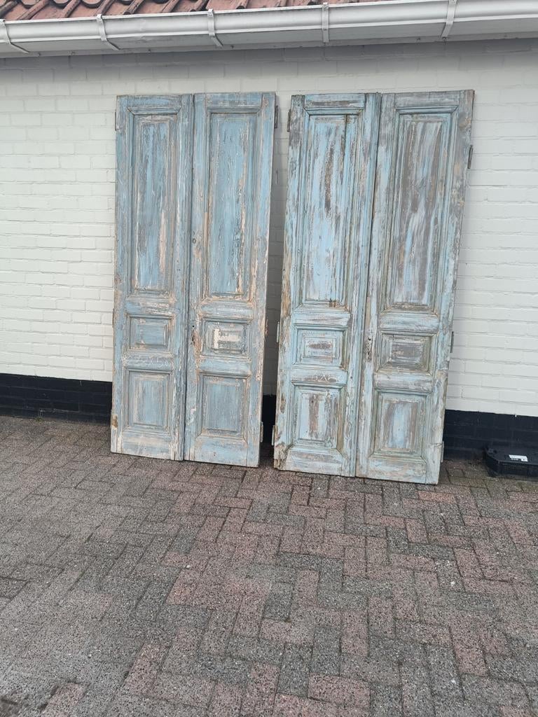 Paneeldeuren kastdeuren oude deuren, Ophalen