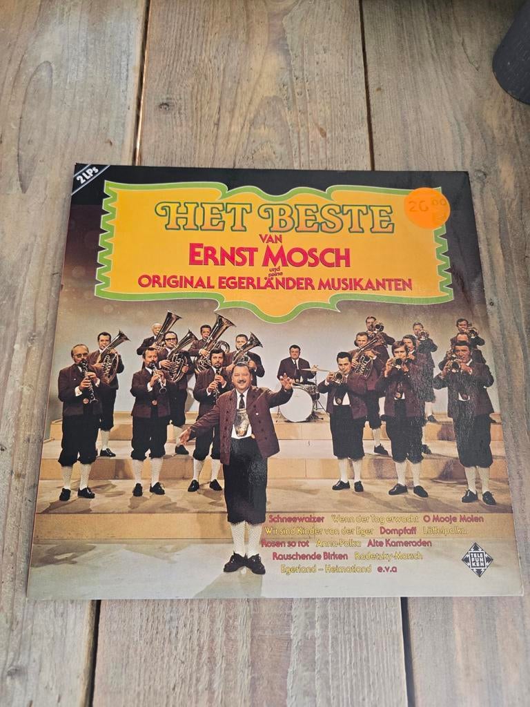 Het Beste van Ernst Mosch und Original Egerländer Musikanten, Cd's en Dvd's, Ophalen of Verzenden