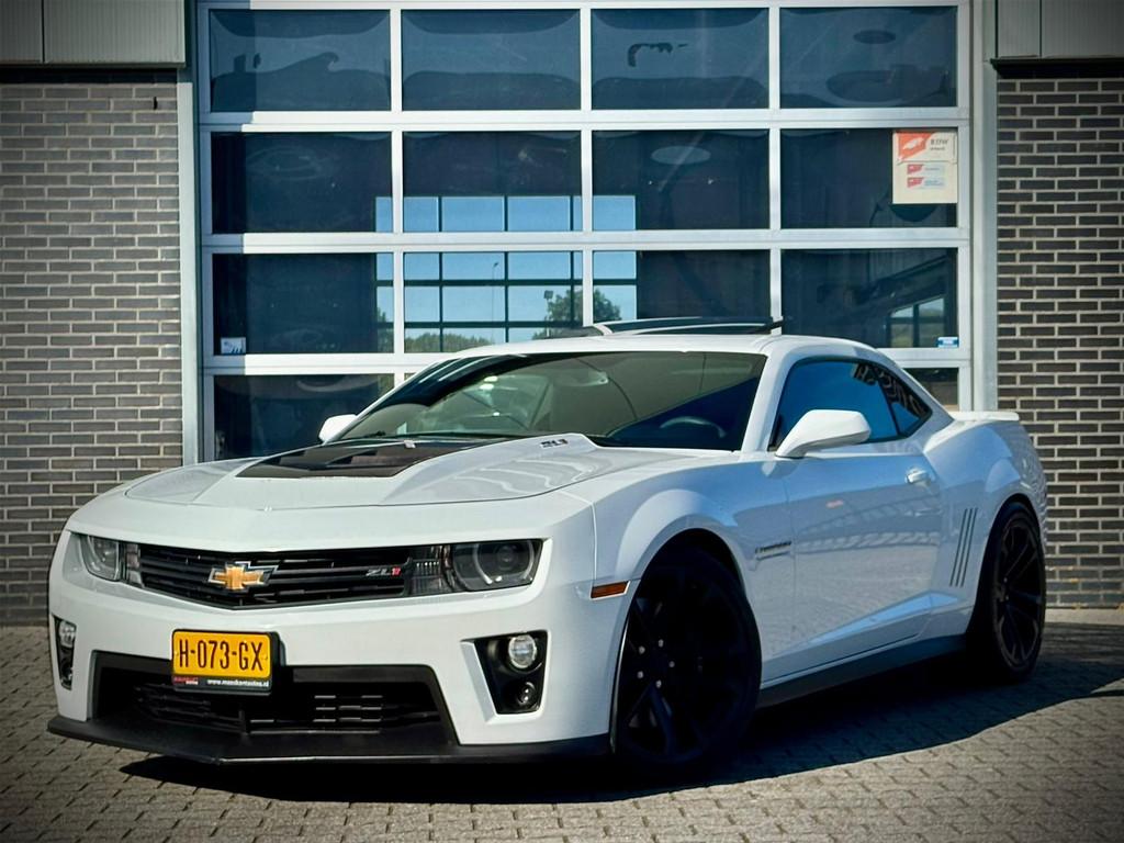 Chevrolet Camaro ZL1 / 6.2 Supercharged / 580pk / Kw suspens, Auto's, Chevrolet, Automaat, Euro 5, Gebruikt, 4 stoelen