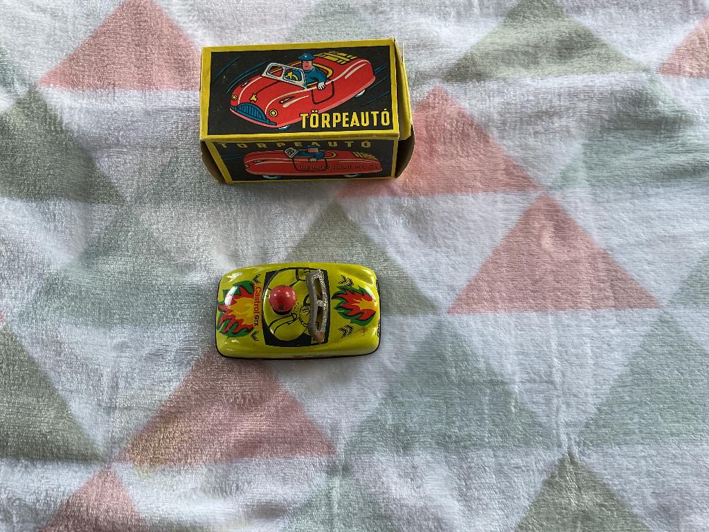 Vintage blikken speelgoed auto Törpeauto jaren 60, Ophalen of Verzenden