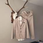 Net pak jongens beige 170/176., Ophalen, Zo goed als nieuw, Trouwpak