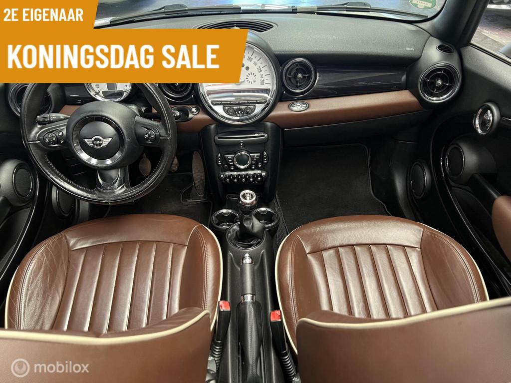 Mini Cabrio 1.6 Cooper Pepper 2e eigenaar - Airco - Cruise., Euro 5, Gebruikt, 4 cilinders, Cabriolet