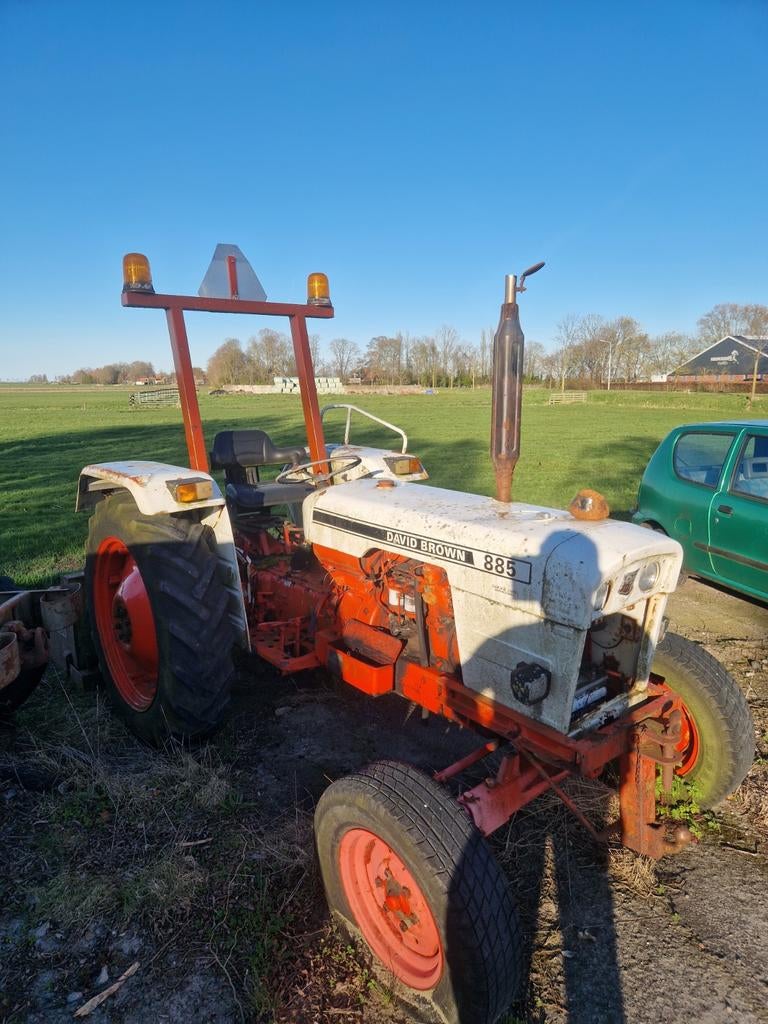 David Brown 885 met kenteken, Zakelijke goederen, Overige merken, Tot 2500, Oldtimer, Ophalen of Verzenden