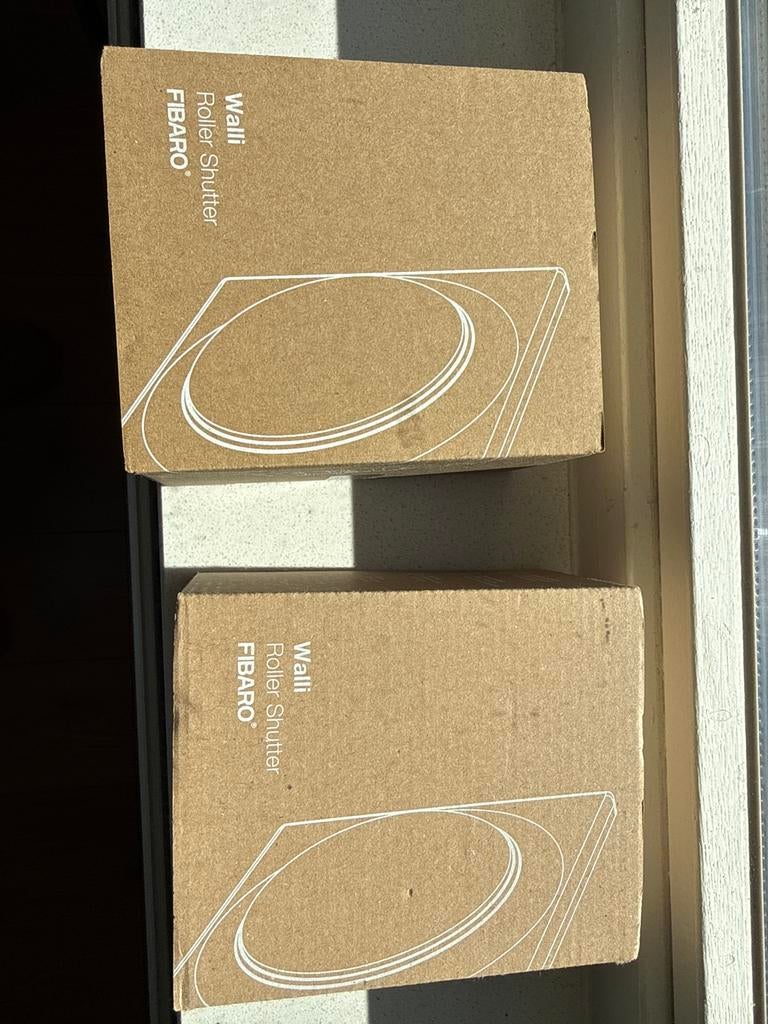 2x FIBARO Walli Roller Shutter - Slimme rolluikschakelaar, Hobby en Vrije tijd, Elektronica-componenten, Ophalen of Verzenden