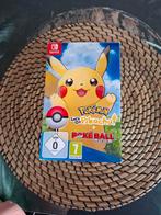 Pokémon Let's Go Pikachu! + Poké Ball Plus (Nintendo Switch), 1 speler, Eén computer, Ophalen of Verzenden, Zo goed als nieuw