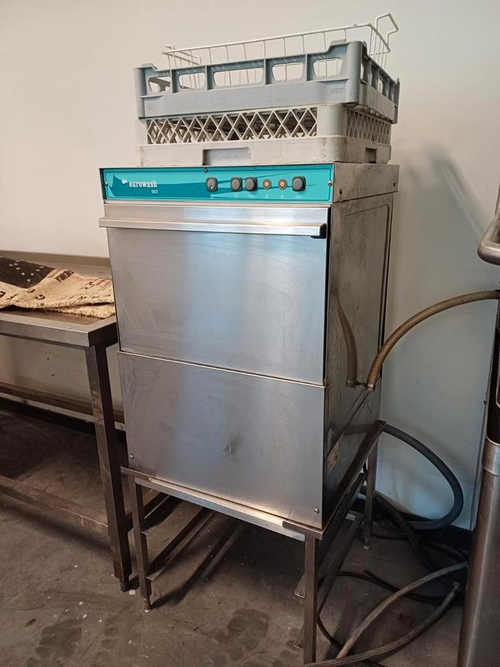 Eurowash EW322 Professionele Vaatwasser - Gebruikt, Witgoed en Apparatuur, Vaatwasmachines, Gebruikt, Vrijstaand, 45 tot 60 cm