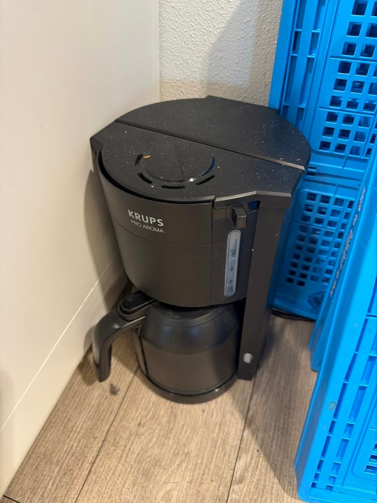 Krups Pro Aroma koffiezetapparaat gratis, Witgoed en Apparatuur, Koffiezetapparaten, Ophalen, 10 kopjes of meer, Koffiemachine