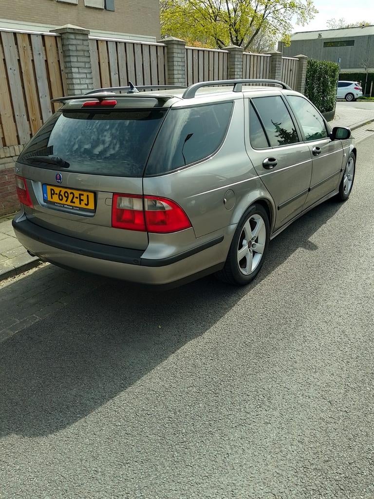 Saab aero estate, Auto's, Saab, Automaat, Stationwagon, Particulier, Zilver of Grijs