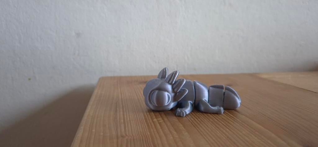 3D geprinte flexibele Axolotl, Ophalen of Verzenden, Nieuw, 1:50 tot 1:144