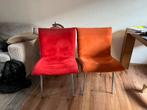 Ligne Roset design eettafelstoelen, Ophalen, Zo goed als nieuw, Rood