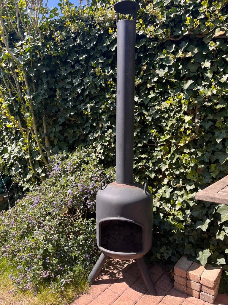 Robuuste tuinkachel, Ophalen, Gebruikt