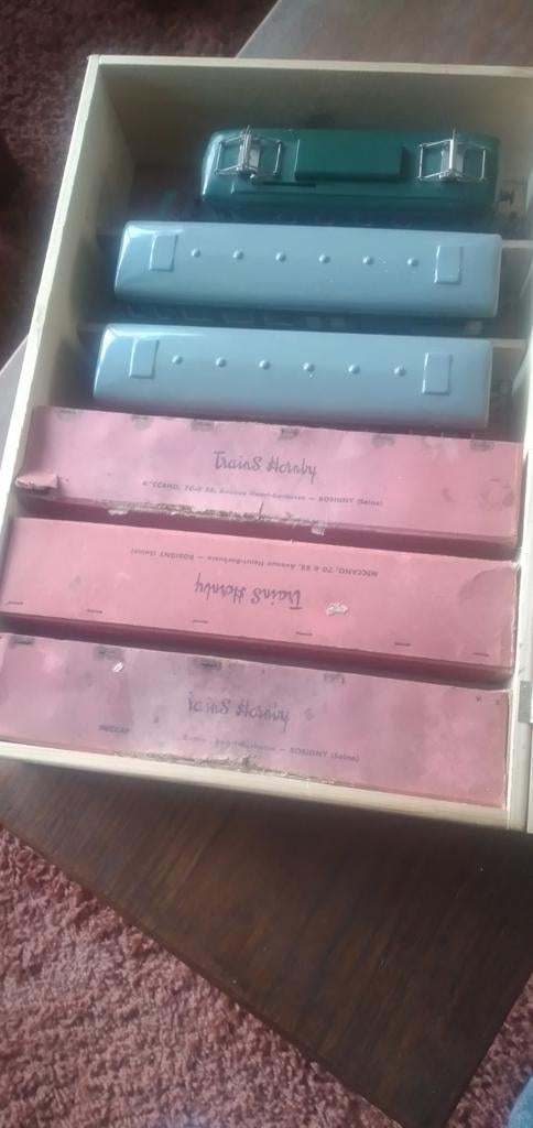 Horby treinen, Hobby en Vrije tijd, Modeltreinen | Overige schalen, Verzenden, Gelijkstroom, Overige merken